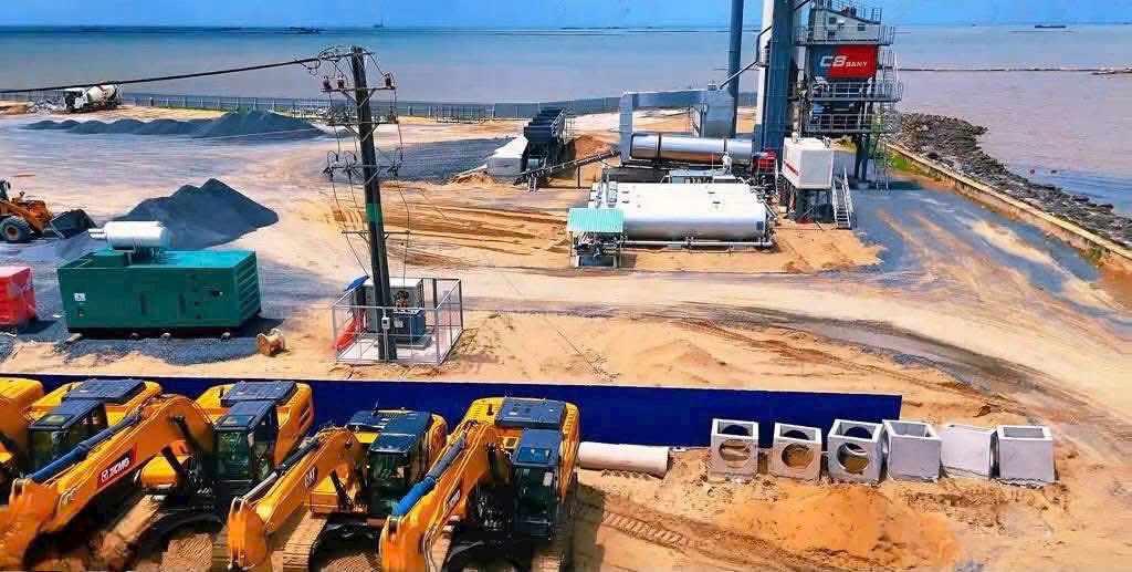 Thi công ép cọc tại vinhomes green paradise cần giờ