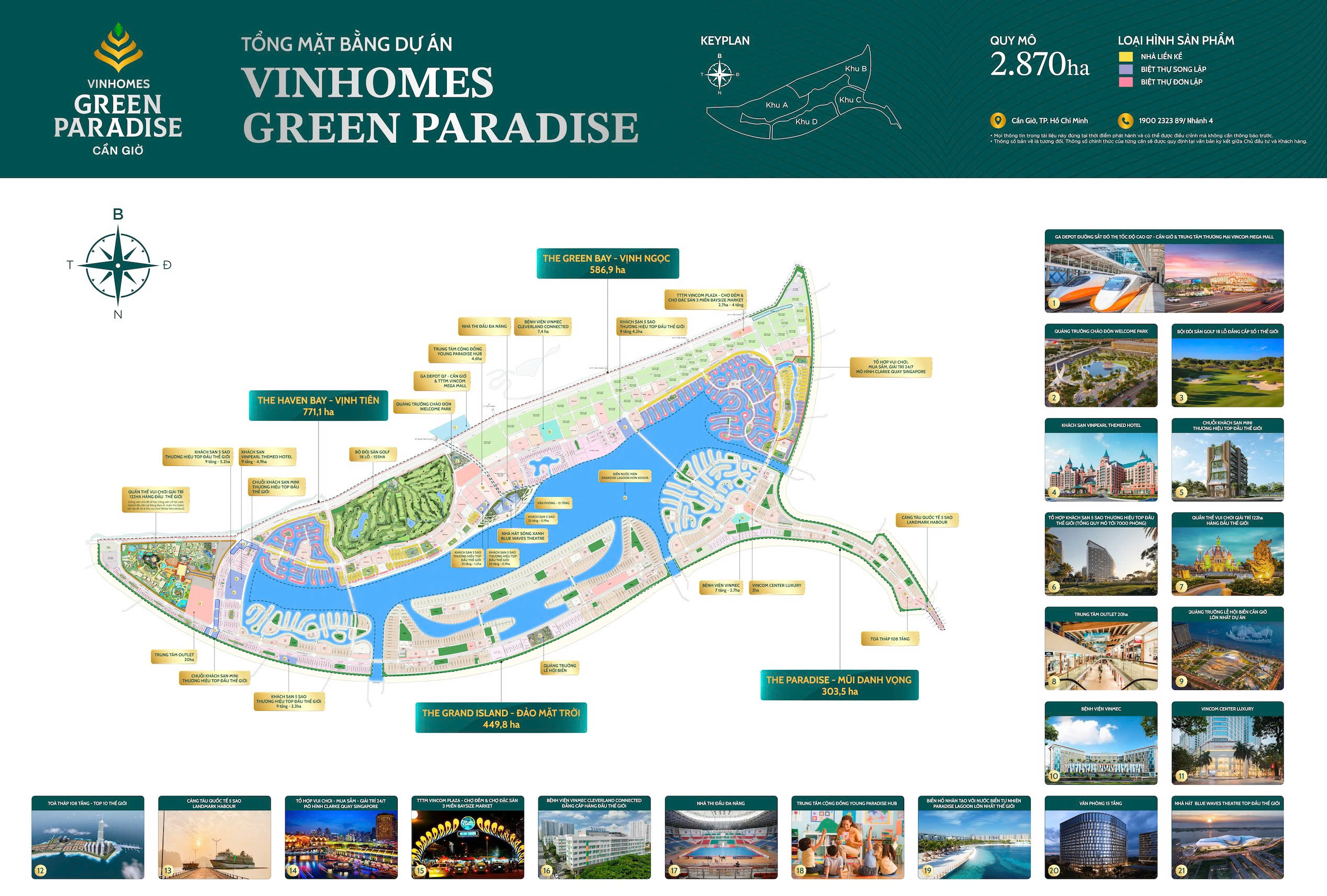 Mặt bằng tổng thể vinhomes cần giờ