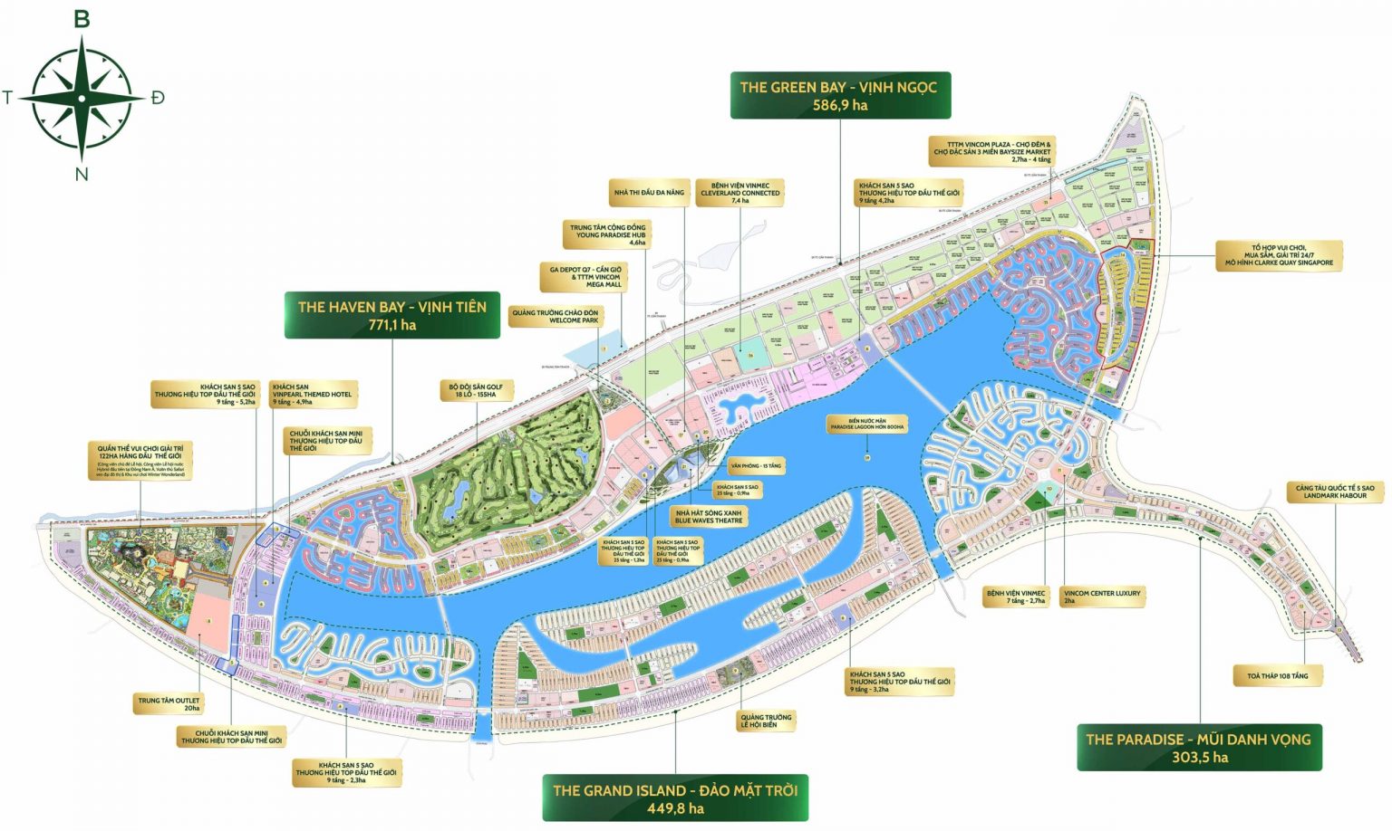 Biệt thự view biển đường VN62 - Vịnh Ngọc, Vinhomes Cần Giờ