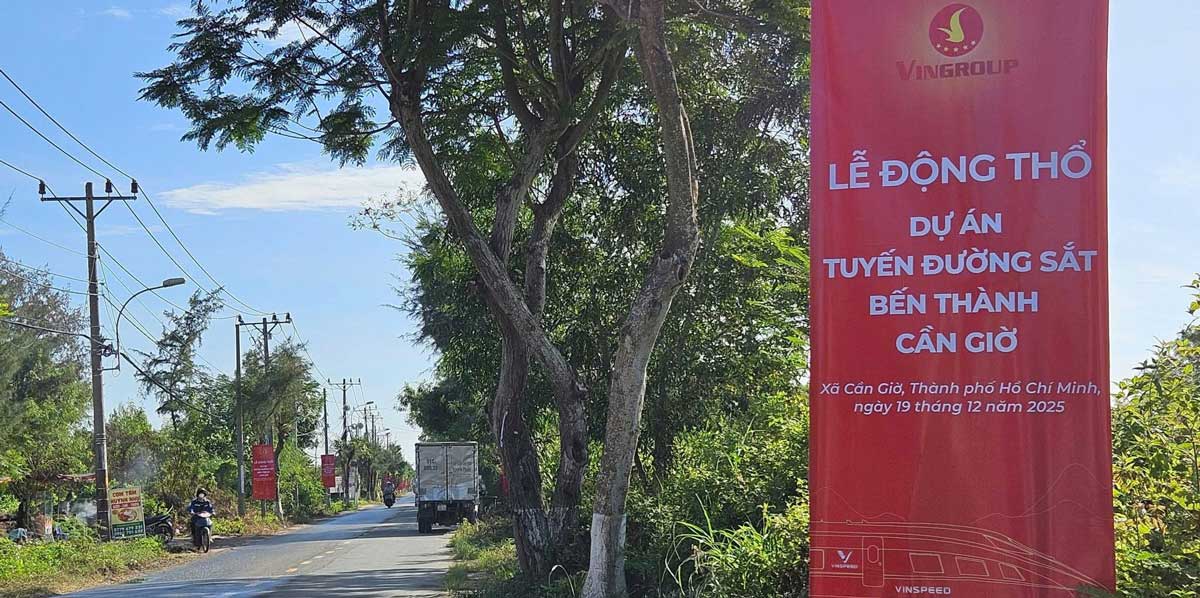 Lễ động thổ dự án tuyến đường sắt Bến Thành Cần Giờ 19/12