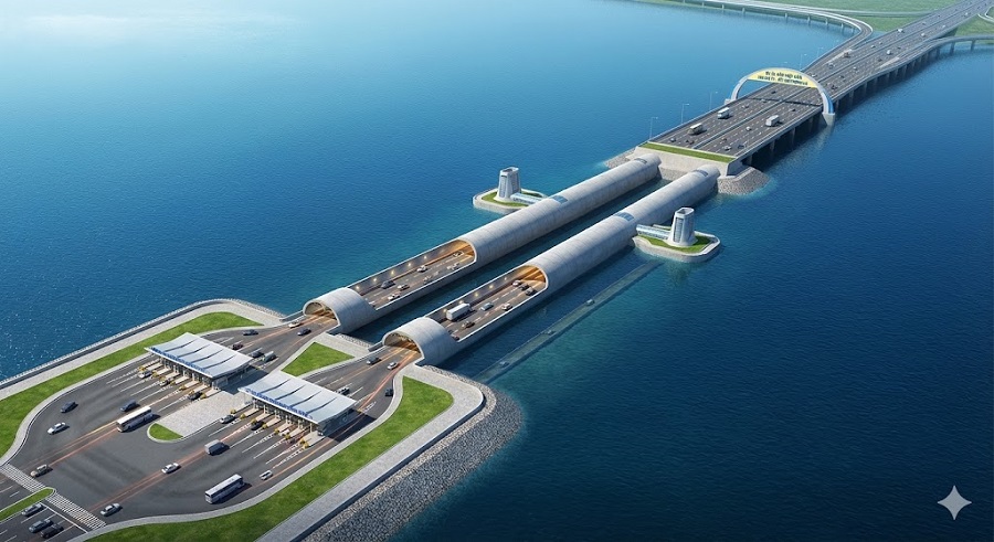 Siêu dự án cầu - hầm vượt biển Cần Giờ - vũng tàu