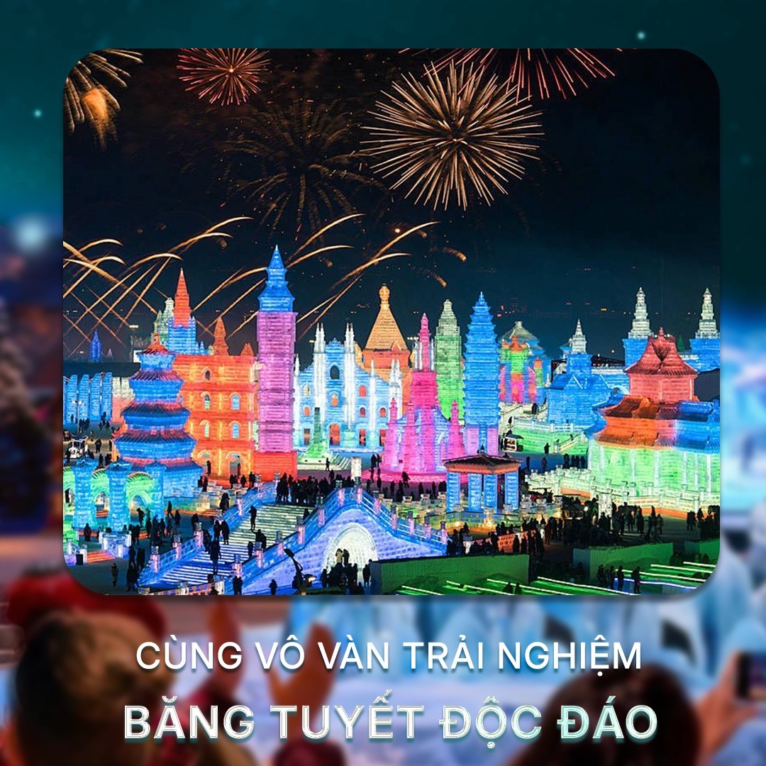 Cùng vô vàn trải nghiệm băng tuyết độc đáo như: khu trượt tuyết 2 cấp độ, đường trượt dài lên tới 200m, sân băng Olympic, leo núi tuyết trong nhà, trường học Snow Queen dạy trượt tuyết…