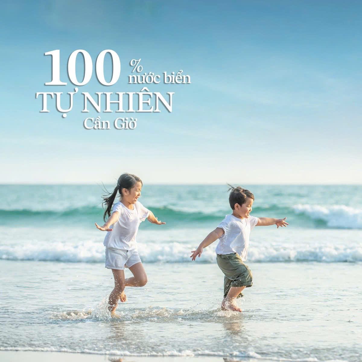 100% nước biển tự nhiên Cần Giờ