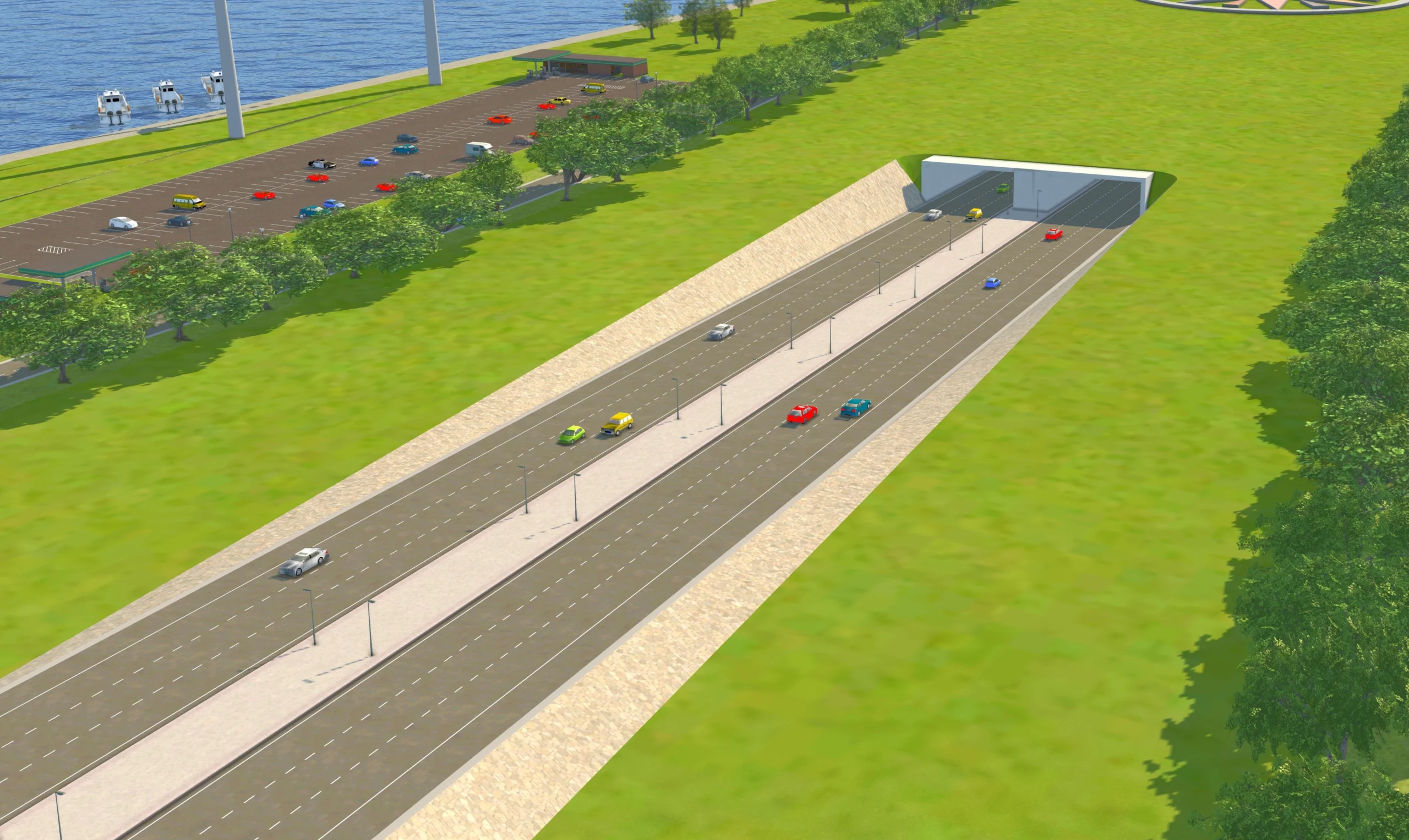 Phối cảnh tuyến cầu vượt biển kết nối Cần Giờ và TP Vũng Tàu