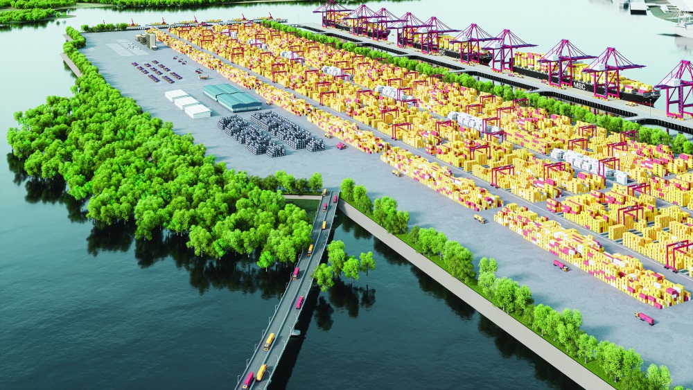 Cảng trung chuyển quốc tế Cần Giờ là dự án quan trọng của Đông Nam Bộ