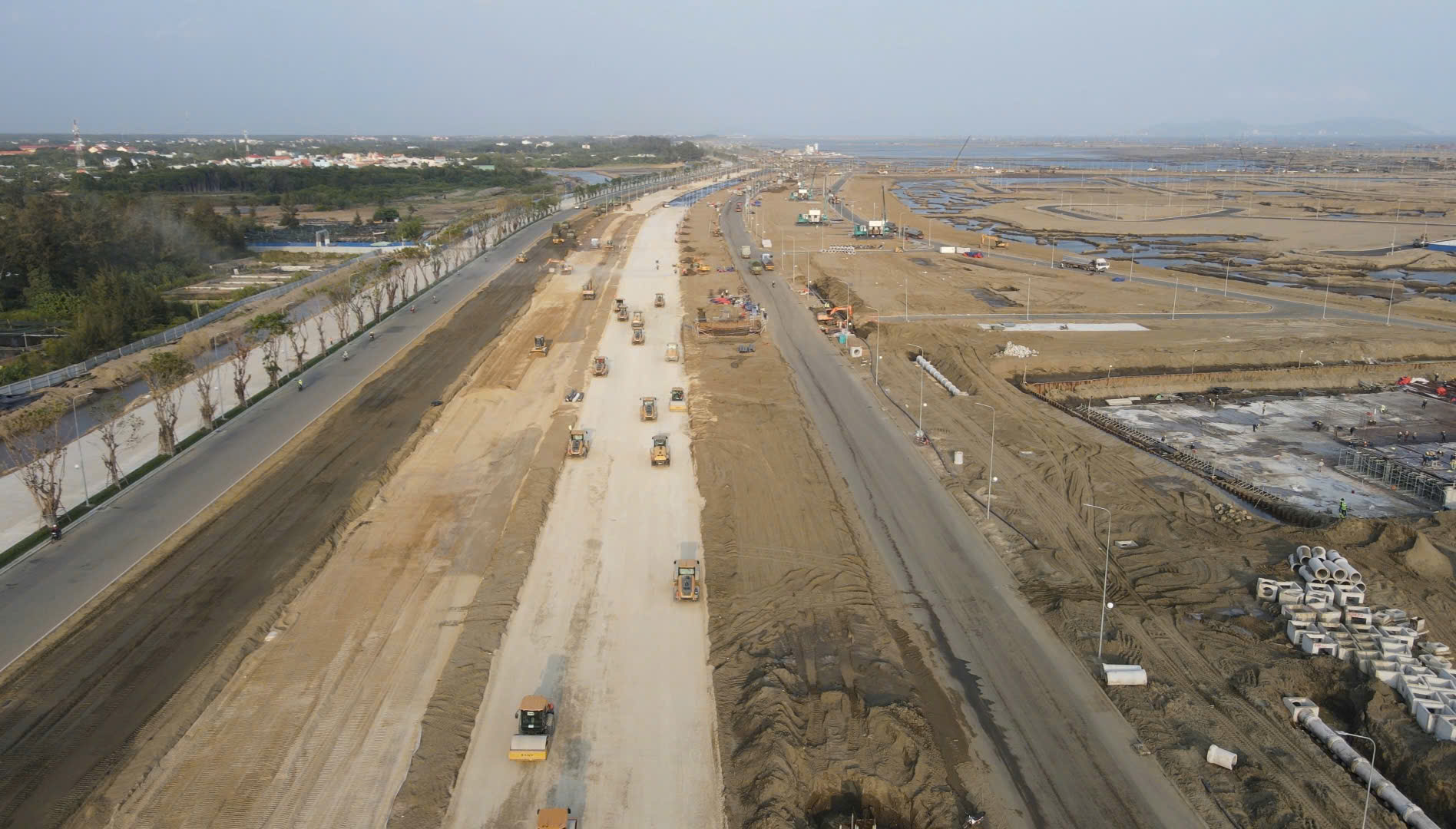 Cập nhật hình ảnh thực tế từ công trường thi công tại Vịnh Tiên, Vinhomes Cần Giờ 19/1/2026