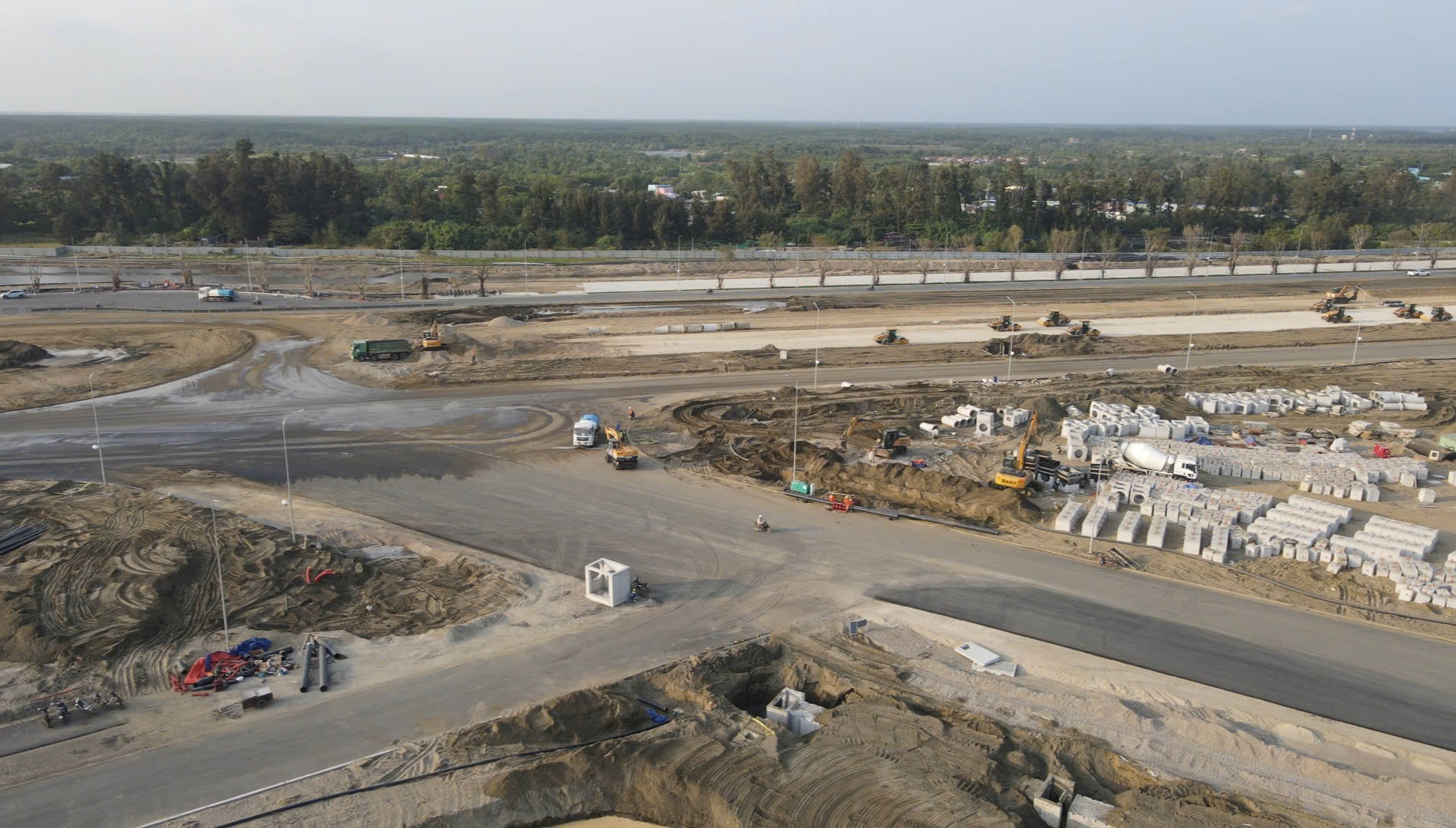 Cập nhật hình ảnh thực tế từ công trường thi công tại Vịnh Tiên, Vinhomes Cần Giờ 19/1/2026