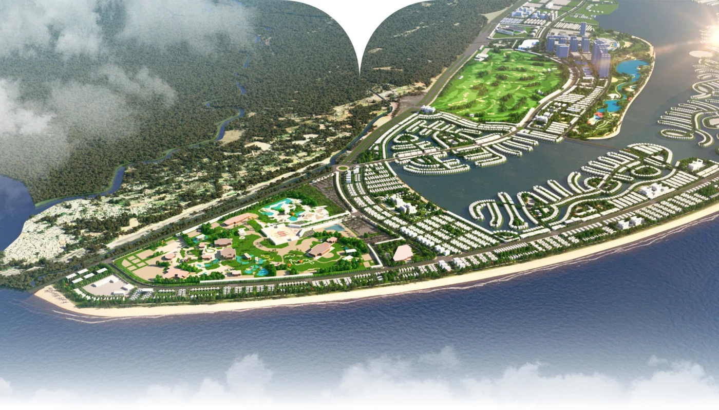 phối cảnh khu đô thị vinhomes cần giờ