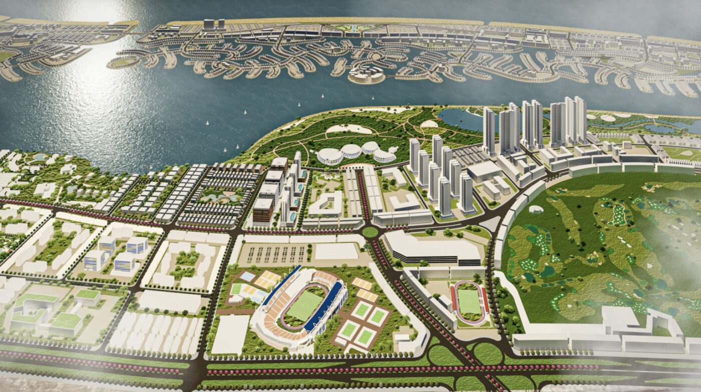 mặt bằng dự án Vinhomes green paradise
