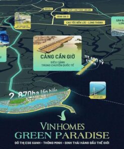 vị trí kết nối hạ tầng tại vinhomes cần giờ