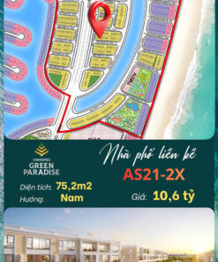 Nhà phố hướng Nam giá hơn 10 tỷ cho căn diện tích 75m2