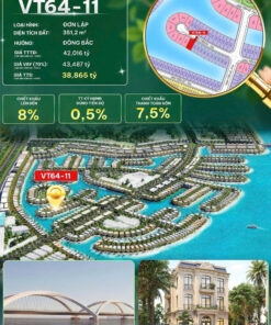 Bán biệt thự đơn lập hướng Đông Bắc, thuộc khu Vịnh Tiên, Vinhomes Cần Giờ