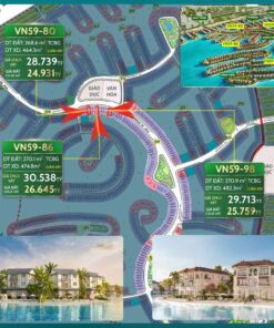 Tổng hợp biệt thự trên trục đường VN59 - Vịnh Ngọc, Vinhomes Green Paradise