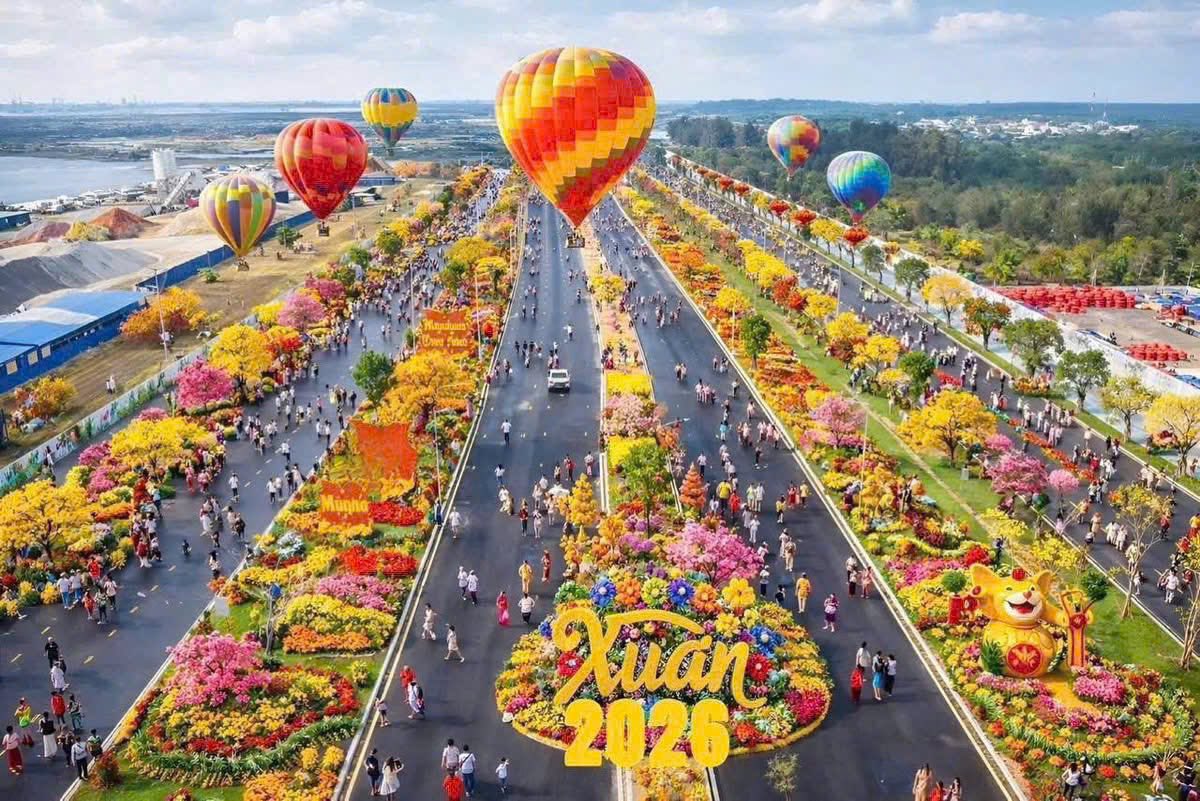 Lễ hội chợ xuân tại Vinhomes Green Paradise Cần Giờ - Điểm đến du xuân mới của TP.HCM